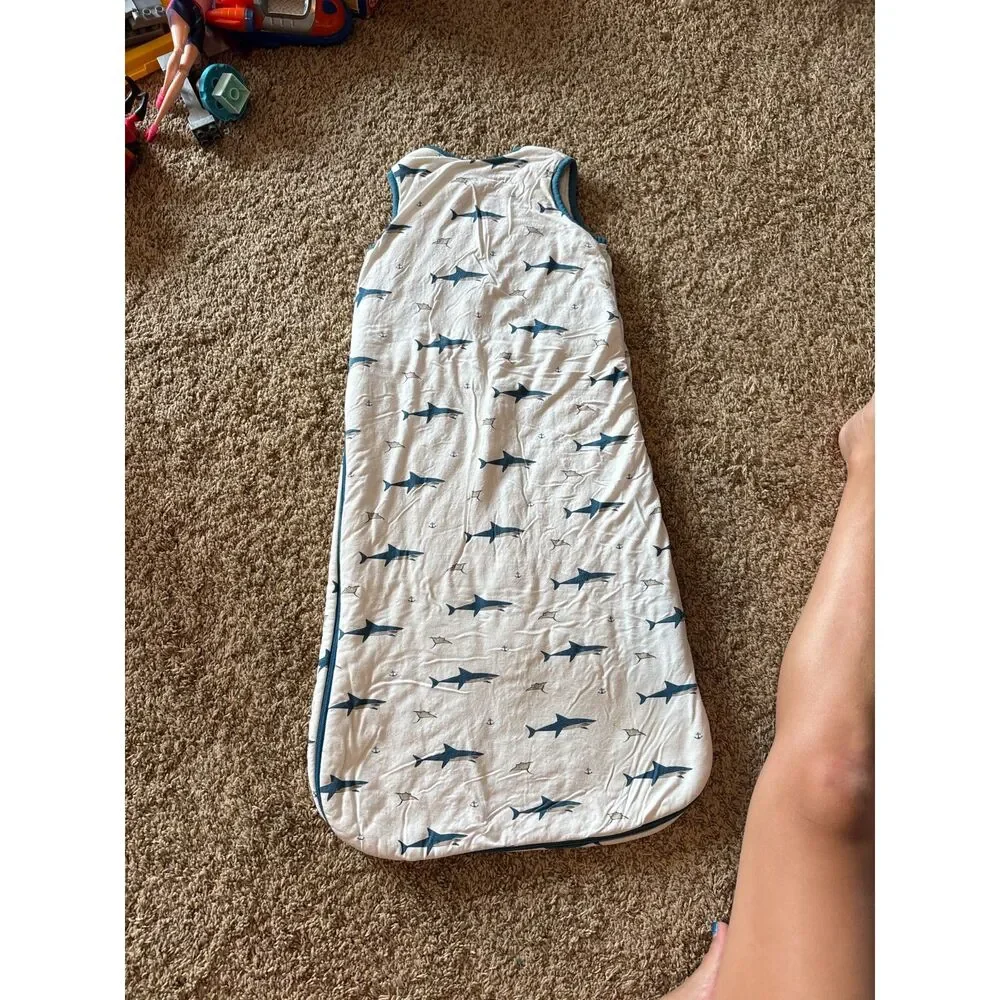 Kyte Baby 2.5 TOG shark print bamboo sleep sack
